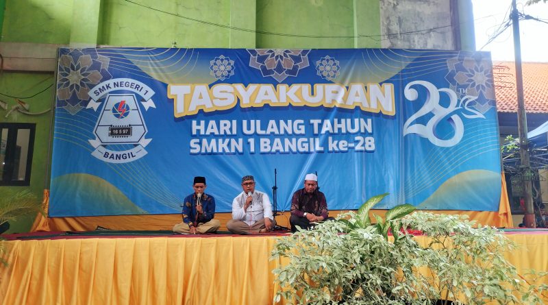Doa Bersama dan Istighosah: Wujud Syukur HUT ke-28 SMKN 1 Bangil