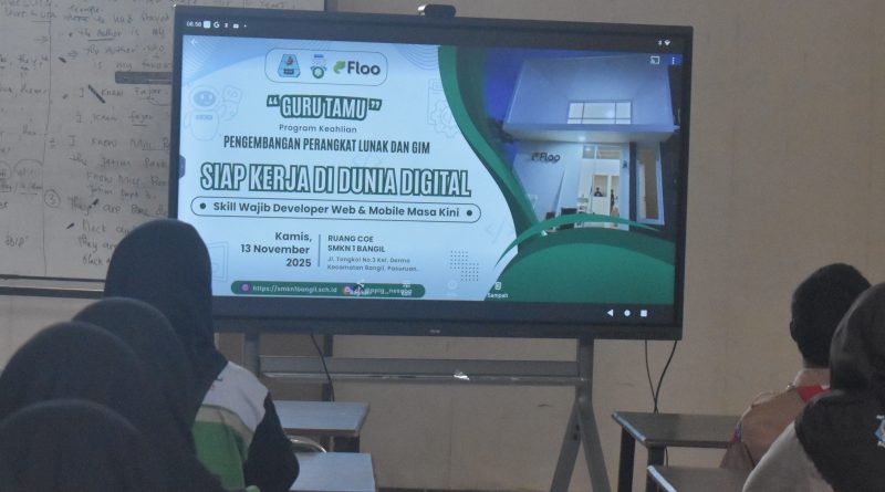 FLOO ID Boosting Skill Dev di SMKN 1 Bangil