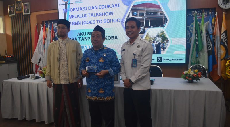 GOOS BNN Hadir di SMKN 1 Bangil: “Aku Sehat, Juara Tanpa Narkoba”